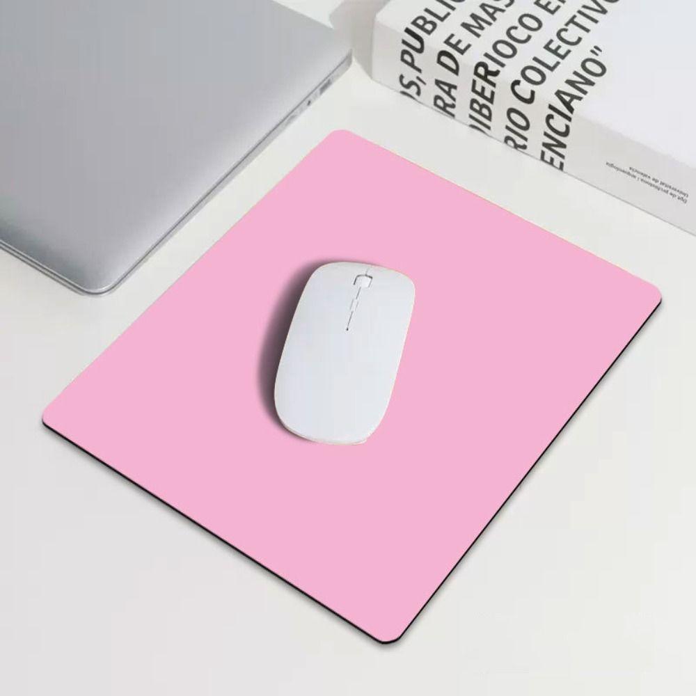 Solid Color Mouse Pad Rubber Ultra-High Precision Mouse Pad Multifunctional Desktop Pad Office
