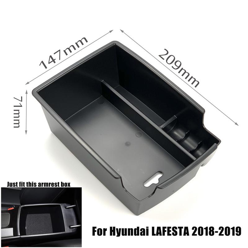 Для Hyundai Kona Encino CELESTA Tucson iX35 iX25 Creta VERNA Solaris LAFESTA Elantra Avante Mistra Стайлинг автомобиля Подлокотник Бардачок