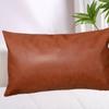 30x50cm Pillow Case PU Leather Pillow Shell Home Decor Throw Pillows Cover  Hotel