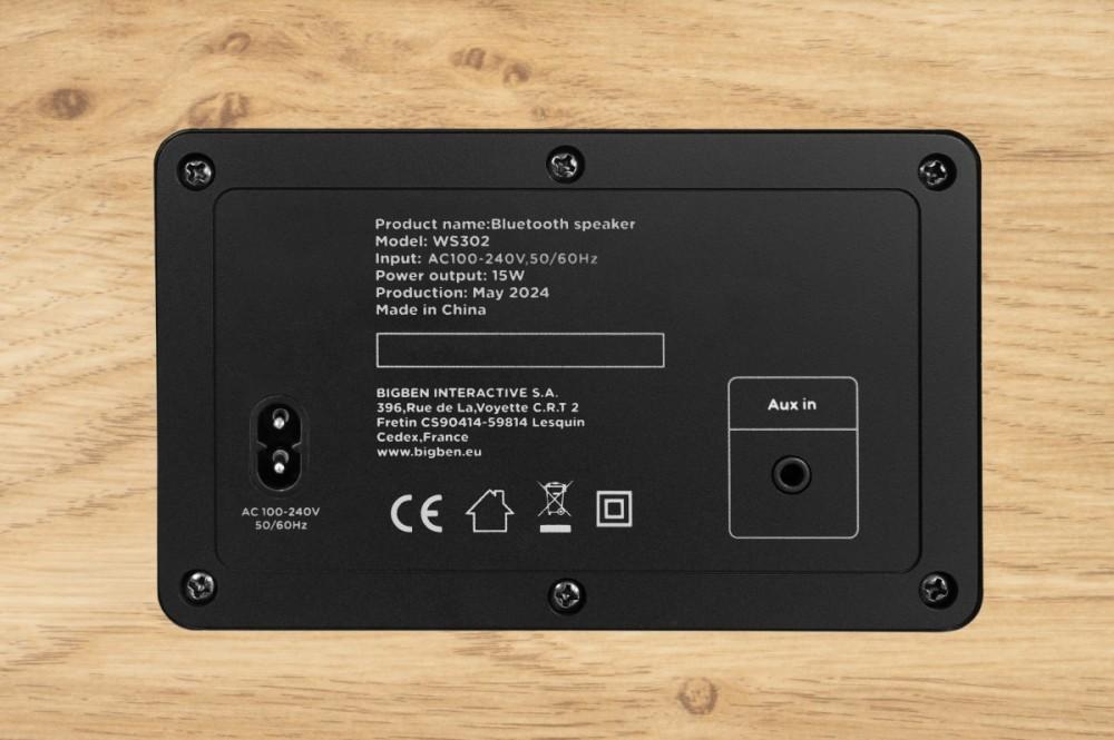 Thomson WS302 - деревянный Bluetooth-динамик, Thomson