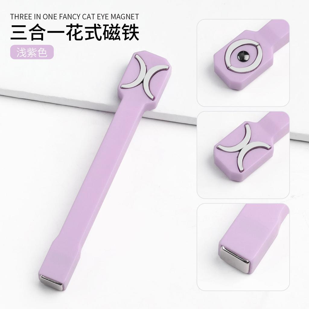 Магнитная палочка для дизайна ногтей «Кошачий глаз» для эффекта геля «Кошачий глаз», креативные украшения, реквизит для ногтей, инструменты, гель специальный, бархатный, 5D, инструмент для DIY дизайна ногтей