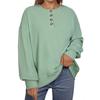 Women's Round Neck Solid Color Gold Velvet Top Long Sleeve Casual Tops