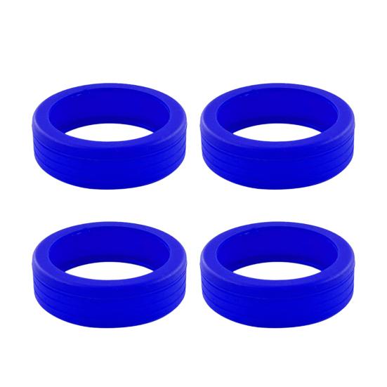 Силиконовые чехлы на колеса для чемоданов-спиннеров - Шумостойкие и износостойкие протекторы для роликов разных цветов