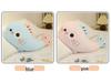 Adorable Cartoon Fish Hug Pillow for Girls - Leg Clamping, Side Sleeping/Pregnancy Backrest Cushion, Ideal for Bedside & Winter Coziness