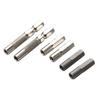 6PCS Hex Driver Adapter Converts 6.35mm To 4mm for Efficient Tool Compatibility Multiple Use for Bit Drills