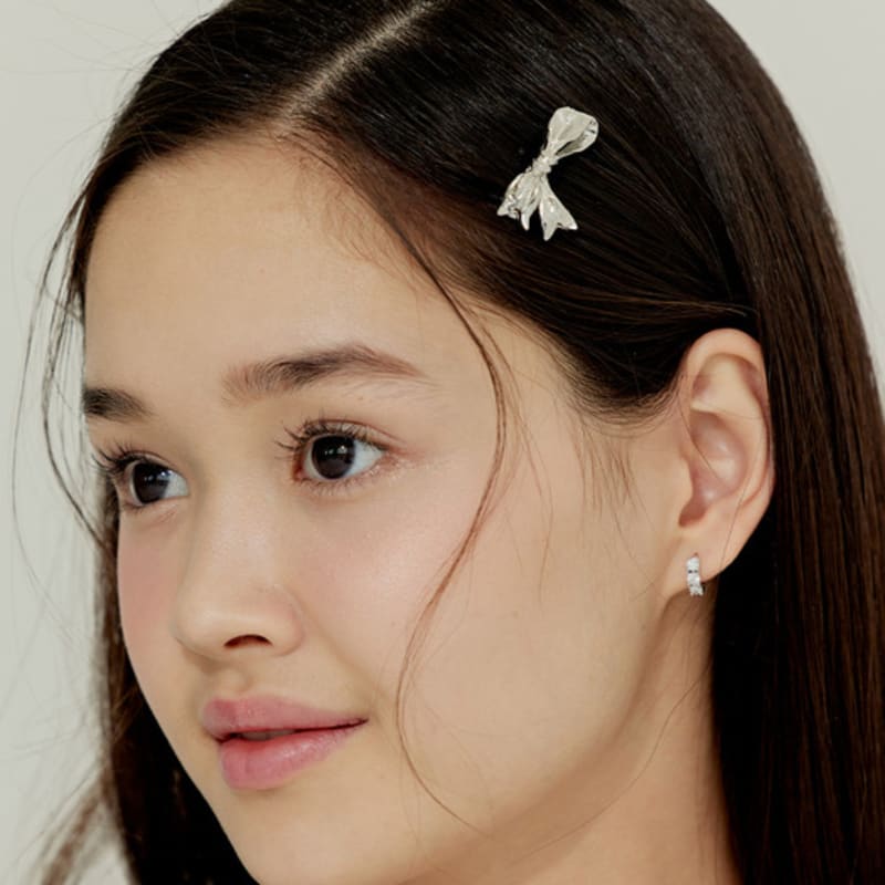 murmur Metal ribbon hair pin set