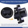 Black Car Engine Switch Ignition Push Button Fit for Jeep Cherokee 2014-2023 1VB70DX9AC/6CK47DX9AC