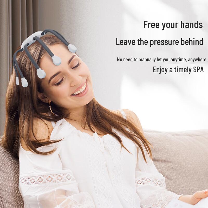 Smart Bluetooth Head Massager CN plug (adapter included)