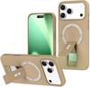 Совместимый с iPhone 17 Pro Max Pindun Магнитный чехол для телефона с ощущением кожи, iPhone 16 Pro Подставка 15 Защитная крышка 14