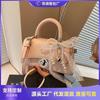Niche Fashion Temperament Hand Carry Small Square Bag Summer New Simple and Versatile Shoulder Messenger Bag