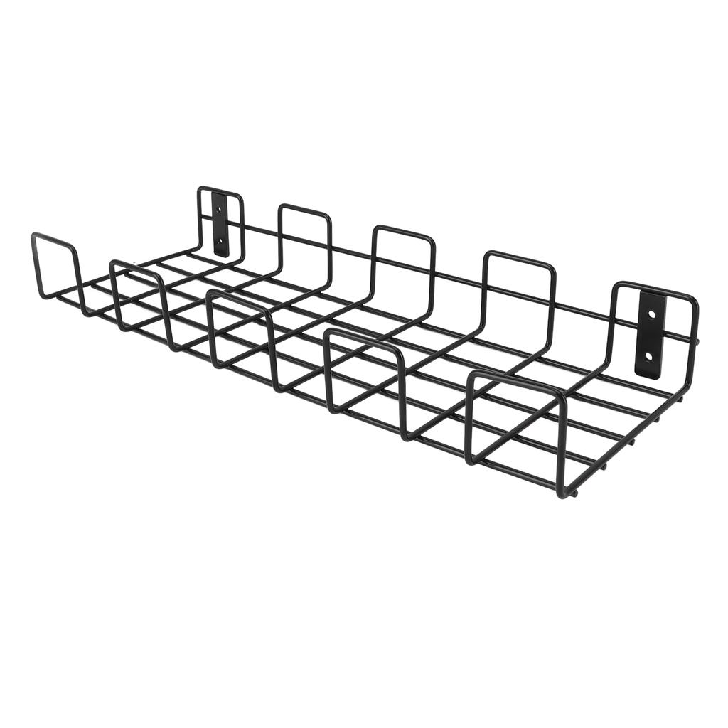 Garden Tool Rack Space Saving Wall Mounted Metal Garden Gadget Organizer Shelf for Small Hose