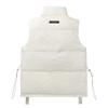 Зимний пуховый жилет для мужчин и женщин, новый стиль жилета, модная брендовая теплая рабочая одежда на белом утином пуху, жилет без рукавов, куртка в парном стиле