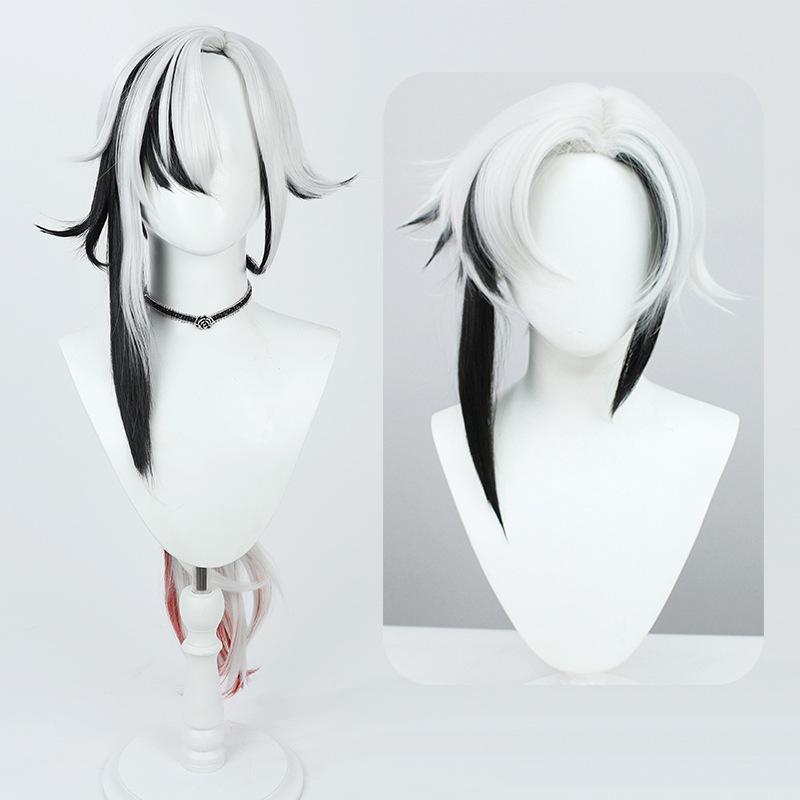 Genshin Impact и Arecino COSPALY Стиль парика Противоударная длина Дополнительный темперамент Аниме Комикс Шоу