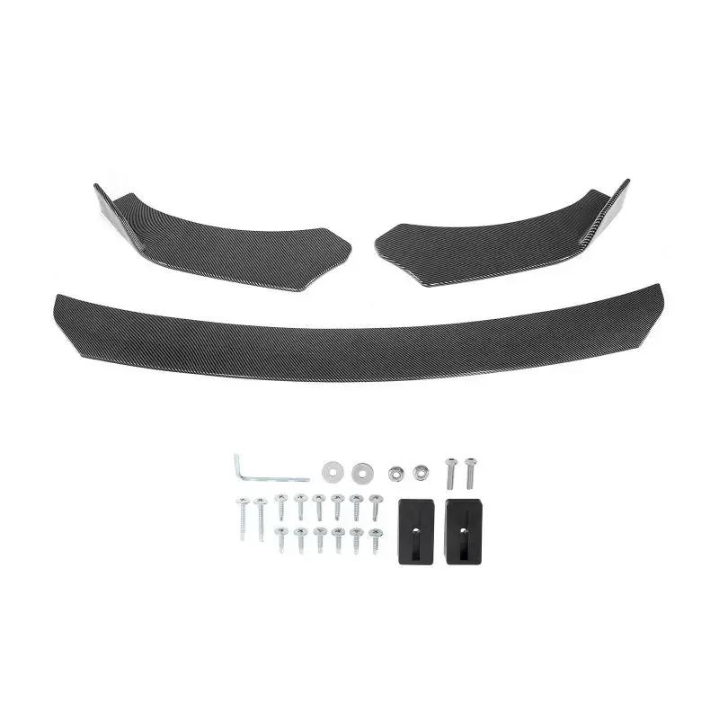 Universal Car Front Bumper Front Bumper Protective Cover Lip Body Kit Spoiler Trim Spoiler For BMW For Benz For Mazda For Ford
