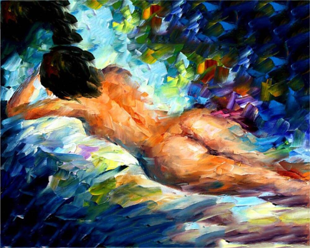 5D Алмазная вышивка Сексуальная полная круглая Алмазная мозаика Рукоделие DIY Вышивка крестиком Алмазная картина Обнаженная сексуальная пара танцор