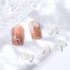 Charms Crystal Nail Jewelry Bow Nail Art Decoration Bowknot Nail Drills Bowknots Nail Rhinestones