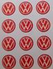 Car Key Sticker Auto Control Keychain Badge Accessories For Volkswagen VW Rline R GTI Golf Polo Passat Magotan Tiguan Bora Jetta