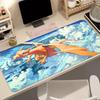 Anime Computer Mouse Pad PC 80x40cm P Charizard Gamer MousePads Gaming Mousepad Soft Desk MausePad Keyboard Mouse Carpet