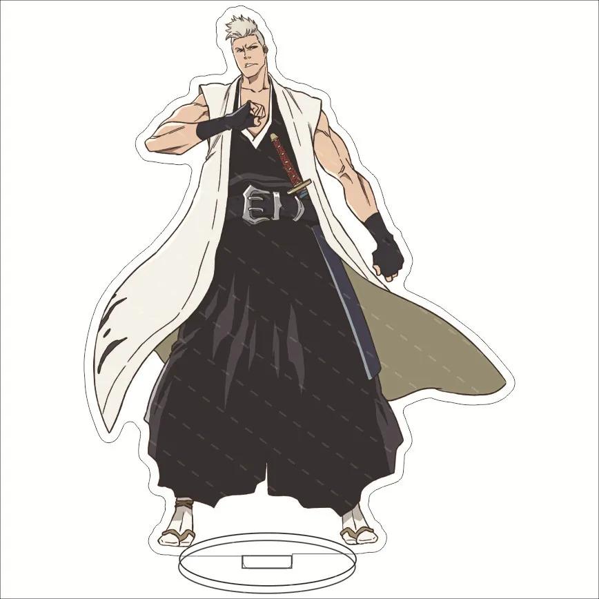 Аниме BLEACH Акриловые Декоративные Поделки Игрушка 15 см Ичиго Куросаки Айзен Сосуке Коллекционные Фигурки Настольное Украшение Дома