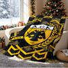 AEK Athens FC Pattern Blanket for Home Decoration, Bed, Sofa, Car Travel, Camping, Suitable for All Seasons, Birthday Christmas Gift