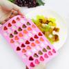 55 сеток силиконовая форма для шоколада пищевая маленькая форма для выпечки торта в форме сердца антипригарные формы для свечей форма для конфет из помадки