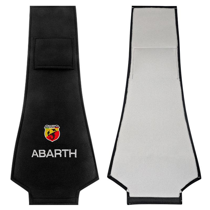 1/2Pcs Car Headrest Cover Seat Head Pillow Neck Headrest Cover For Abbas FIAT 500 FR Stilo Doblo Tipo Lancia Musa Grande WT1