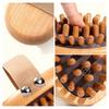 1/2 шт. Щетка для массажа меридианов для удаления жира на животе, целлюлита, облегчения мышечной боли, деревянная массажная щетка для коррекции фигуры, инструменты для терапии из натурального дерева