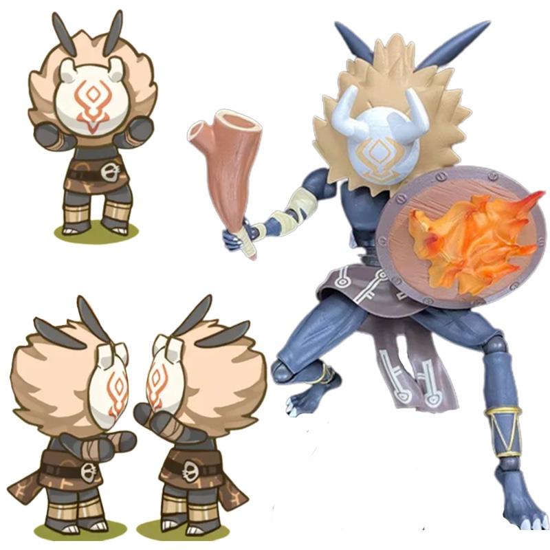 Оригинальная фигурка Figma Genshin Impact Пухлый солдат, 18,5 см высотой, подвижная