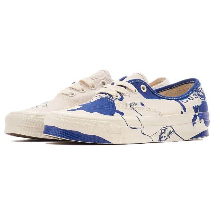 Vans Ttswtrs X Подушечная амортизация Прочные низкие кеды для скейтбординга Унисекс Кроссовки Бежевый VN0A4BV9BCC1