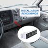 A/C Heater Control Panel Climate Control Module Without Rear Window Defogger Switch For 1996-2000 Chevy GMC C1500 C2500 C3500 K1500 K2500 K3500