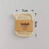 Natural Loofah Pulp Dishwashing Cloth and Scouring Pad