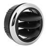 Car Air Conditioning Outlet Vent Trim Knob Style Round Replacement for RVs Buses Boats