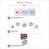 5PCS Mini Desktop Memo Holder 3D Flower Shape Instant Photo Holder  Desktop Display