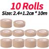 1-10 рулонов Ультратонкая и невидимая фиксирующая лента из нетканого материала Профессиональный гипоаллергенный инструмент для макияжа Лента для наращивания ресниц