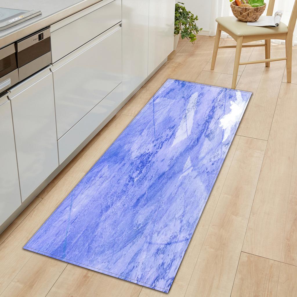 Мраморный Коврик для Ванной Нескользящий Придверный Коврик для Ванной Впитывающий Коврик для Пола Кухонный Грязеотталкивающий Длинный Ковер для Гостиной
