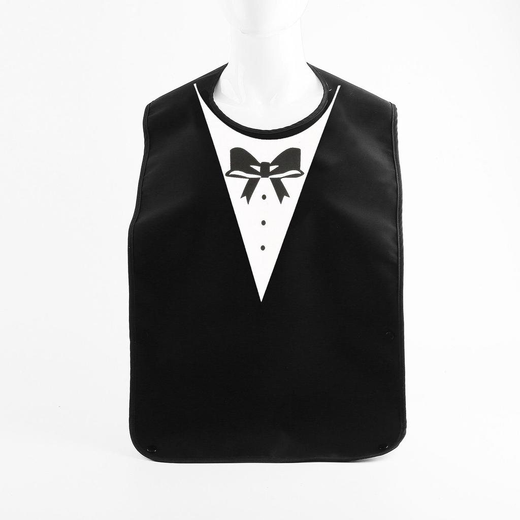 Водонепроницаемый клетчатый нагрудник для взрослых - герметичный, очень большой, устойчивый к пятнам, для столовой для пожилых людей