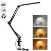 LED Desk Lamp with Clamp 10W Swing Arm Desk Lamp Eye-Caring Dimmable Desk Light with 10 Brightness Level, 3 Lighting Modes