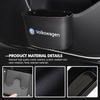 W164Leather Car Door Storage Box Phone Pocket Hanging Organizer For Volkswagen Golf 4 5 6 Tiguan Polo Scirocco Jetta CC