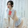 Sexy Underwear Women's Sexy Hollow Soft Cute Rabbit Ears Student Uniform Three Points Temptation Sweet Beautiful Woman Servant Suit