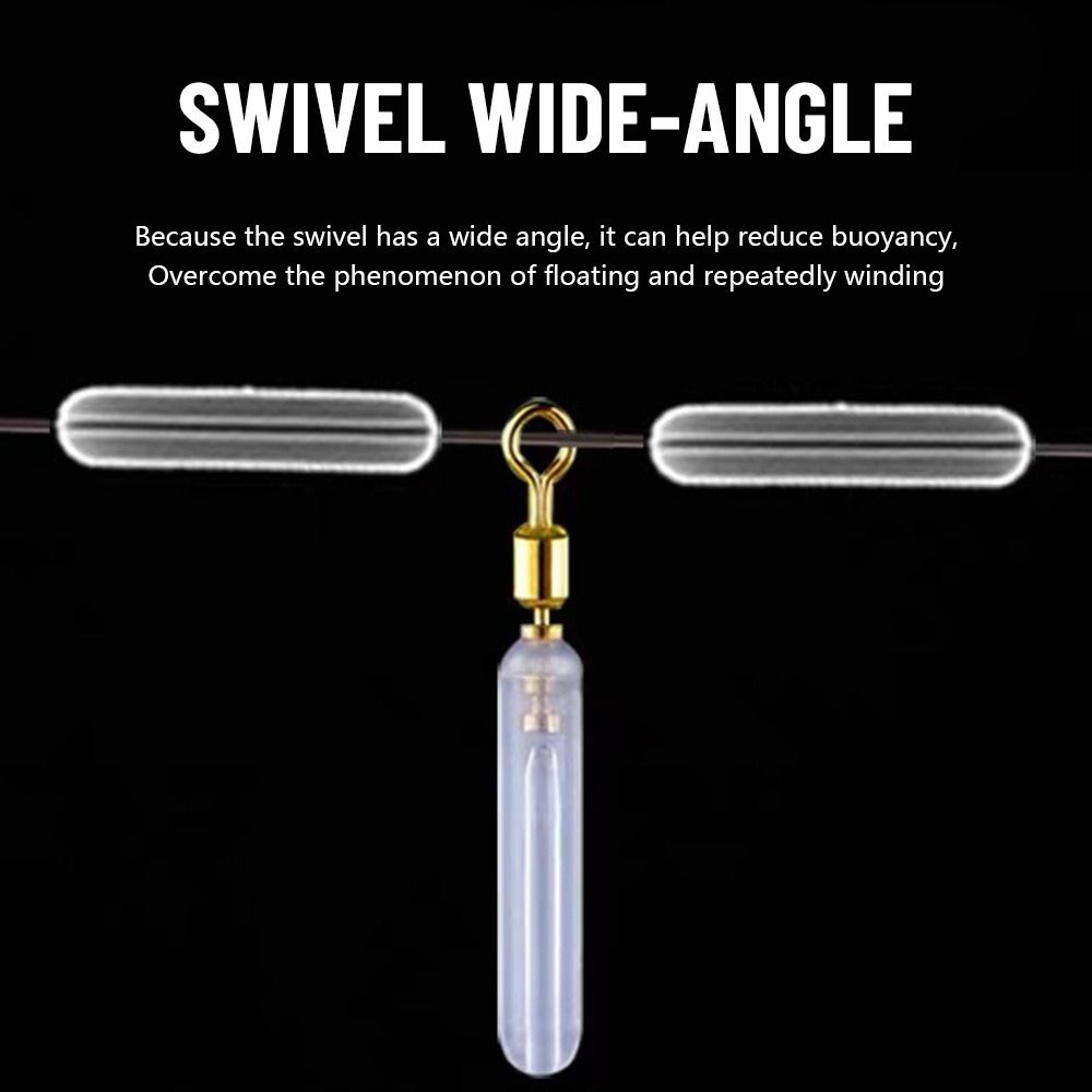 Горячие 4 размера силиконовые противозакручивающиеся рыболовные поплавки поплавок с медной головкой поплавок буй вращение boia плавающий