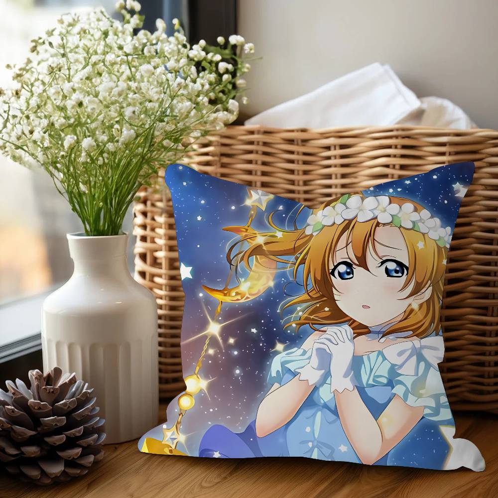 Аниме Love Live Косака Хонока Наволочки Домашнее Постельное Белье Декоративная Наволочка Свадебная Супер Мягкая Наволочка