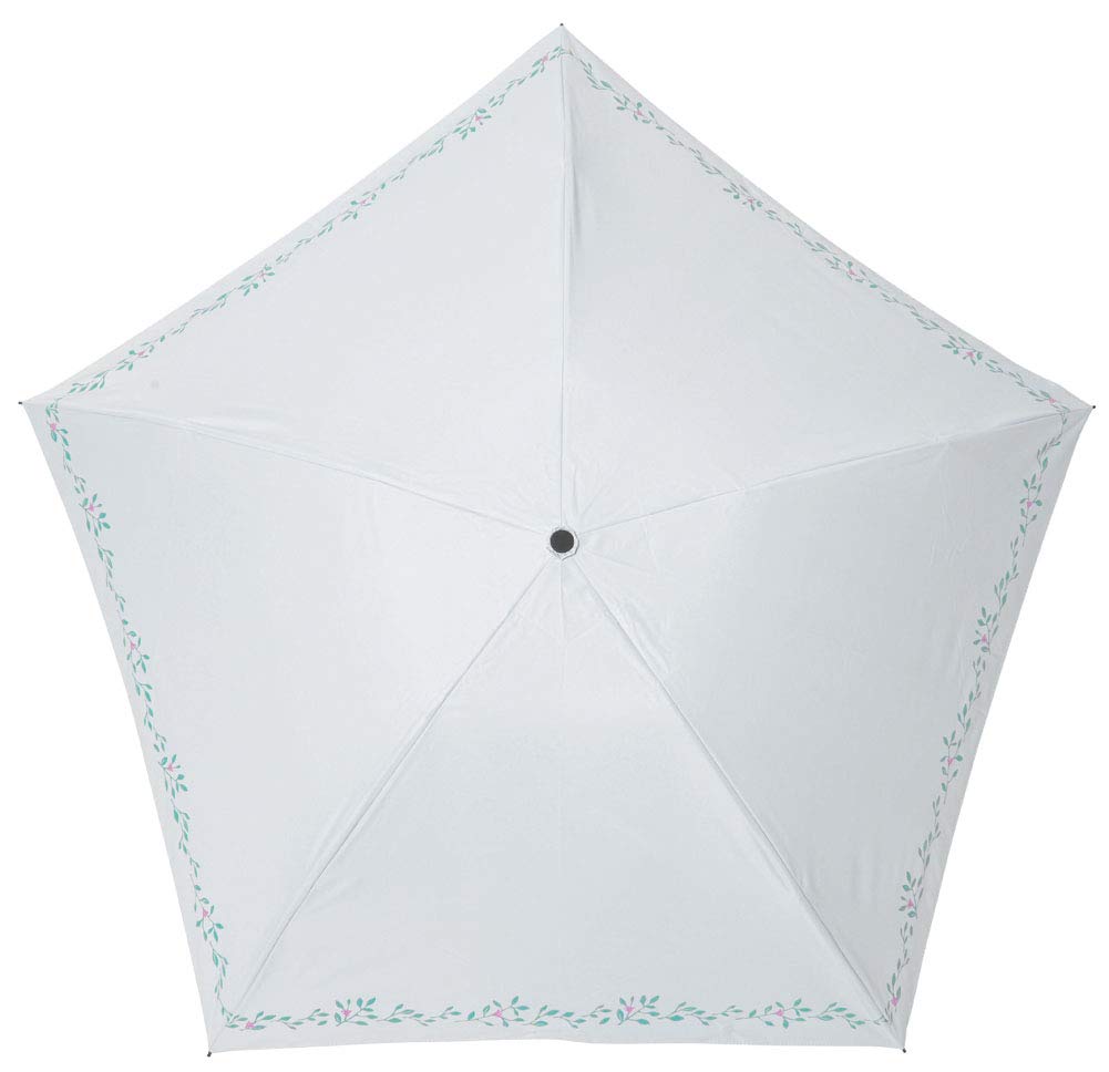 Mabu Folding Ultra Carbon 50cm Leaf Folding Umbrella for Women Umbrella, Light/Heat/UV Protection, 5-Rib, Lightweight, Women's, Fiber, Ribs, Compact,