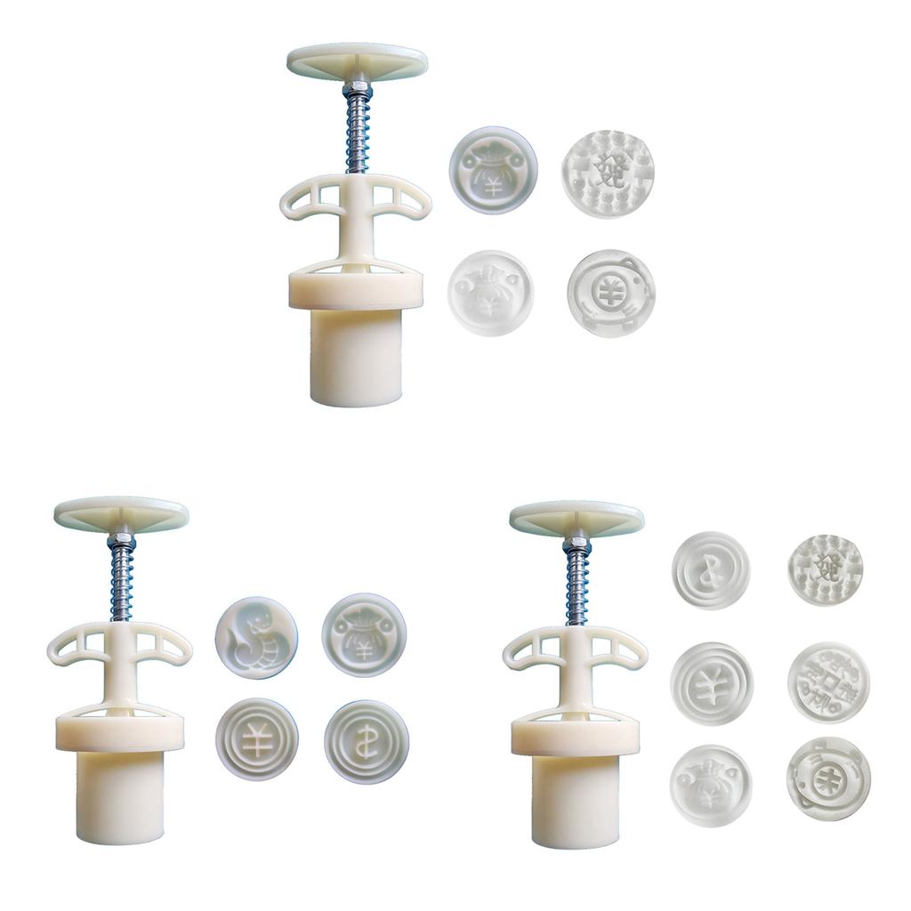 Фестиваль Нового года Форма для лунных пряников 3D Змея Деньги Формы для лунных пряников Штамп для печенья Ручной пресс Форма для резки печенья и десертов Долговечная