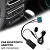 Автомобильный модуль Bluetooth AUX аудиокабель адаптер микрофон Handsfree MINI ISO 6Pin AUX кабель для Renault Updatelist Radio 2005-2011