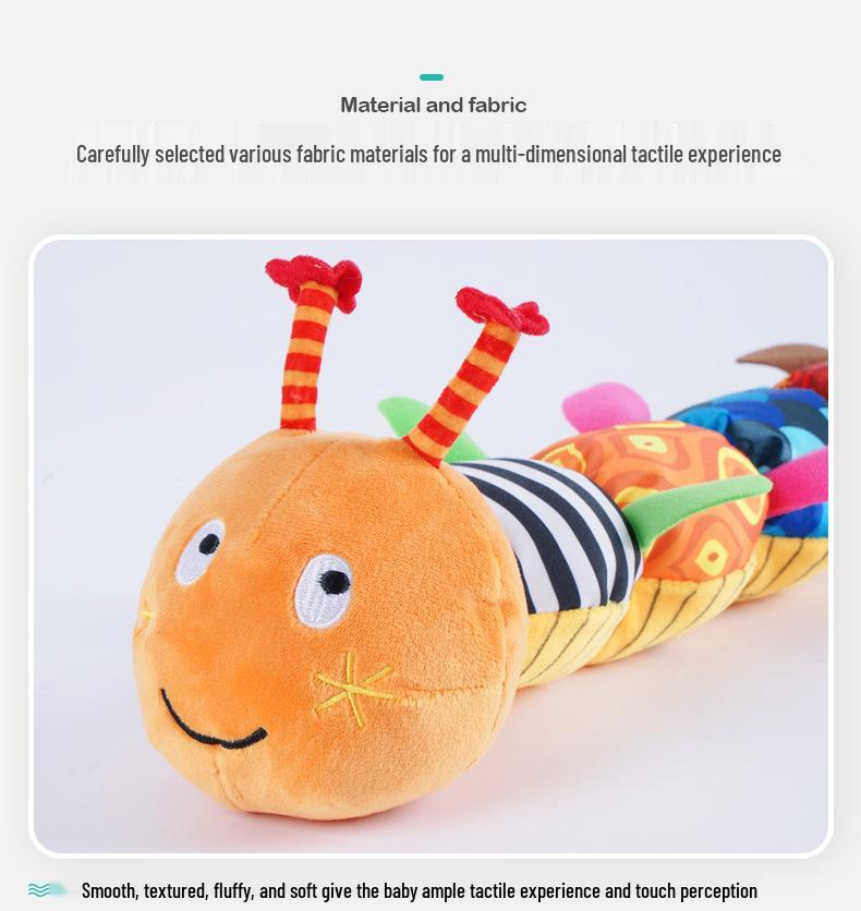 Sozzy Musical Crinkle Plush Doll for Newborns and Infants (0-3 Years)