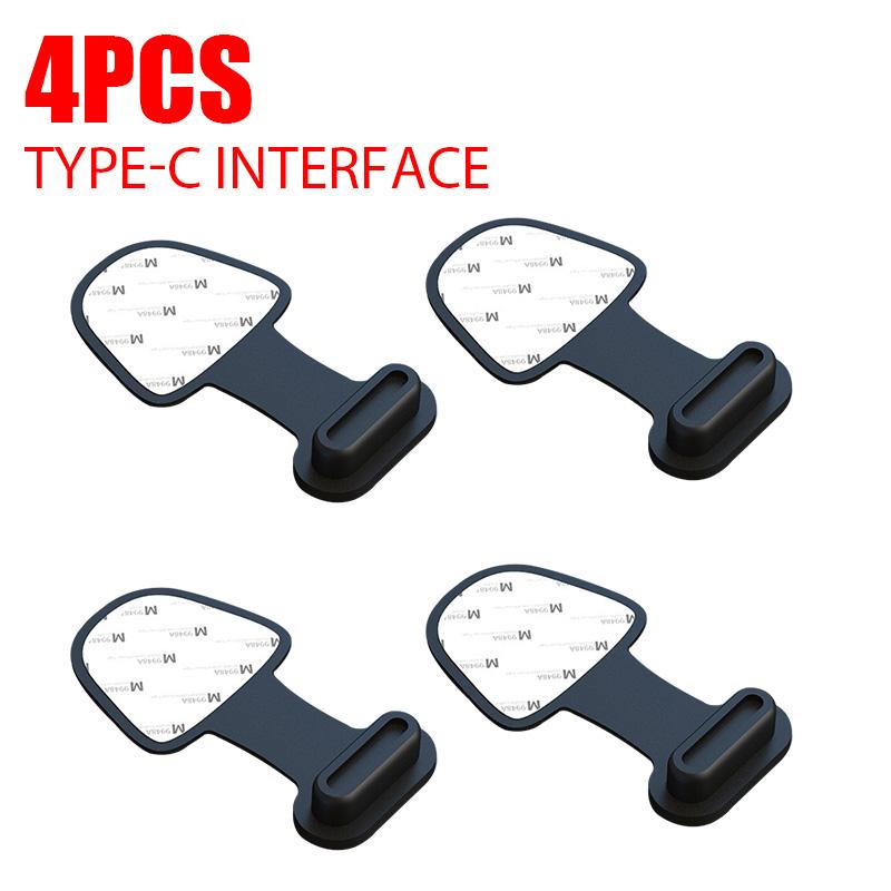 Силиконовые пылезащитные заглушки типа C для порта зарядки, защитная крышка, заглушка для iPhone 15 Pro Max 15 Plus, Samsung Xiaomi, пылезащитная заглушка