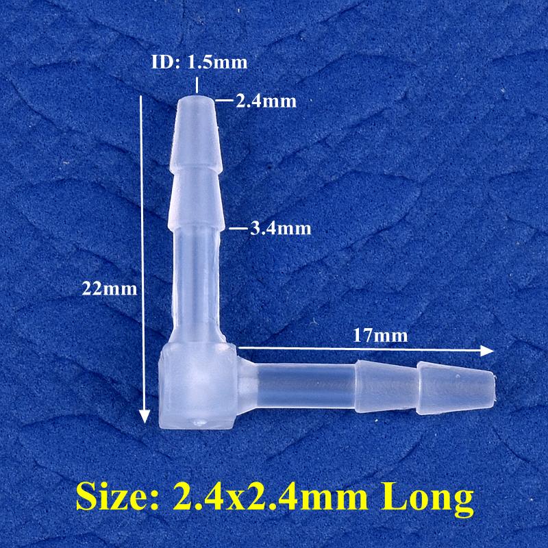 10 шт. 4~25 мм полипропиленовые угловые соединители, фитинги для аквариума, воздушный насос, аэратор, 90-градусное колено, садовое орошение, медицинские шланговые соединения
