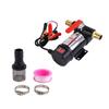 24V Pump Portable Electric Fuel Transfer Pump 45 LCelsiusmin for Vehicles Red