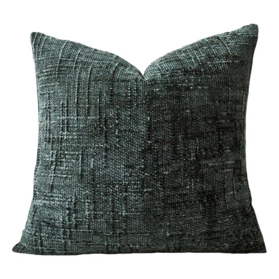 Textured Pillow Cover 18" X 18" Solid Color Throw Pillow Cover Decorative Pillow Case with Hidden Zipper for Couch Sofa Car Travel