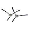 4 Set Side Brushes Replacement Fit for Lefant M210 M210S M210B M213 Robtic Vacuum Cleaner